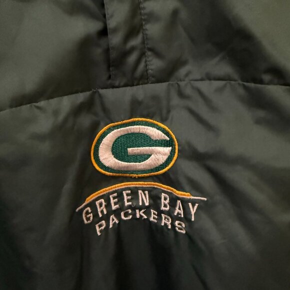 Vintage Reversible Green Bay Packers Pullover Jacket – Large - Picture 8 of 8